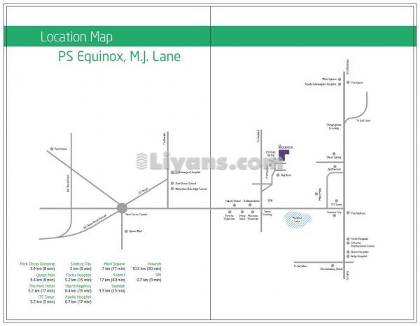 Location Map of Ps Equinox